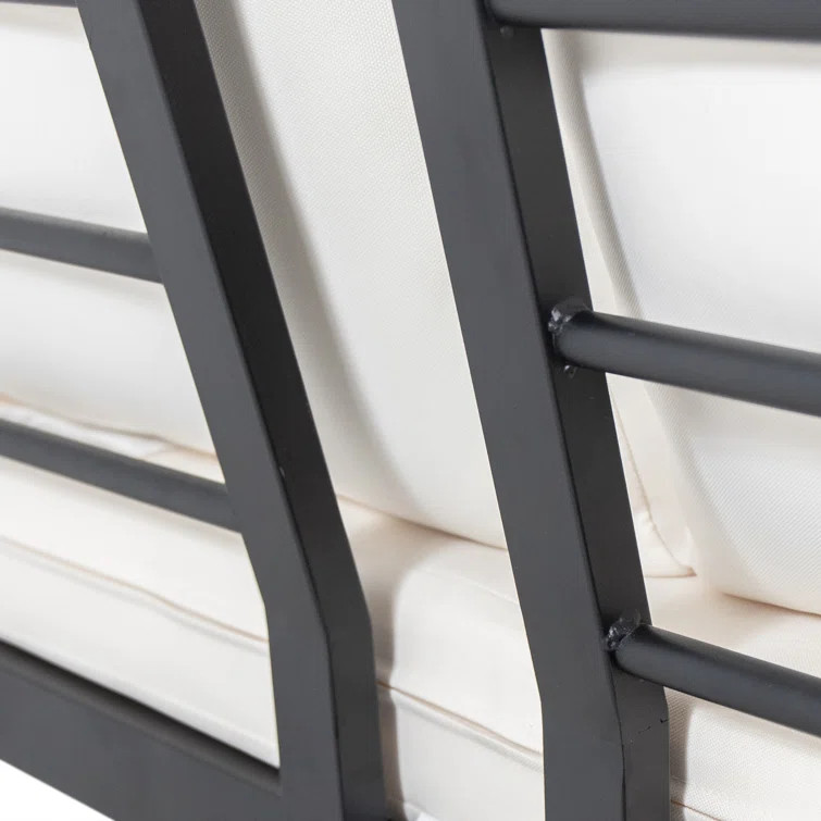 4 Piece Sectional Seating Group with Cushion | Wayfair North America