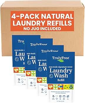 Truly Free Laundry Detergent for Sensitive Skin | Gentle & Safe for Baby Clothes | Plant-Based | ... | Amazon (US)
