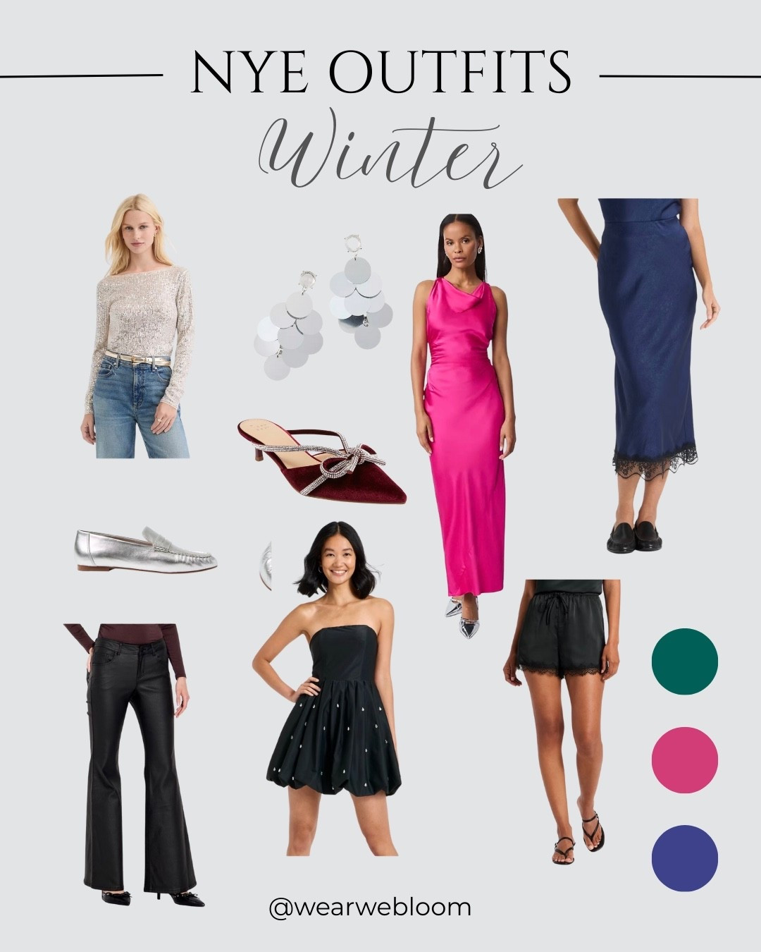 NYE outfits 
Winter Color palette 
True Winter 

#LTKHoliday #LTKOver40 #LTKSaleAlert