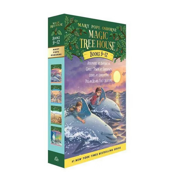 Magic Tree House Volumes 9-12 Boxed Set - (Magic Tree House (R)) by  Mary Pope Osborne (Mixed Med... | Target