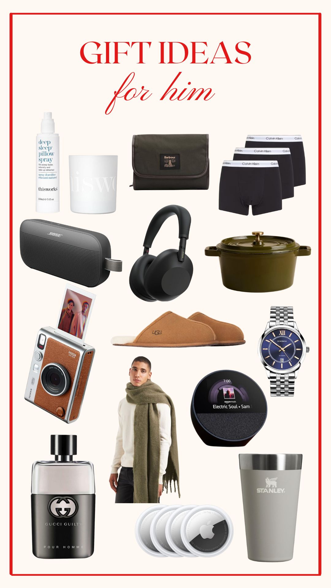 Christmas gift ideas for him! 
Gift guide, gifts for the men in your life, gifts for dad, gifts for boyfriend, festive presents, secret santa, tech gifts 

 

#LTKuk #LTKfestive #LTKgiftguide