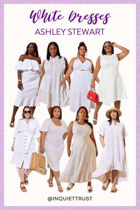 Don't miss this collection of chic white dresses you can wear this summer!

#curvyoutfit #beachoutfit #outfitinspo #plussize

#LTKstyletip #LTKunder50 #LTKcurves