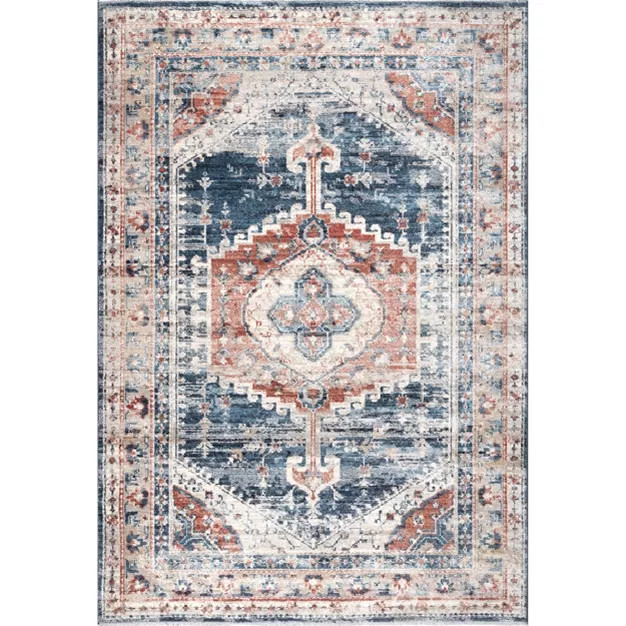 nuLOOM Harley Barbed Mast Medallion Area Rug | Target