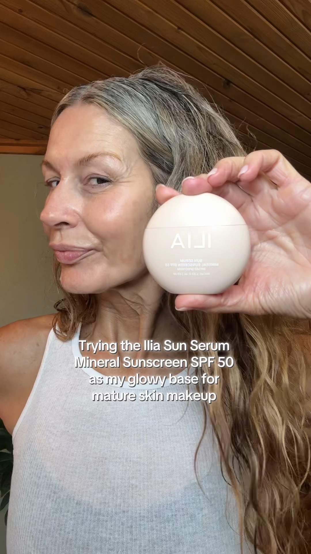 This Ilia Sun Serum is the perfect glowy base with mineral SPF  for mature skin.

#LTKOver40 #LTKBeauty