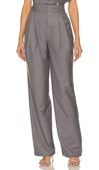 x Bridget Amory Pant in Grey | Revolve Clothing (Global)
