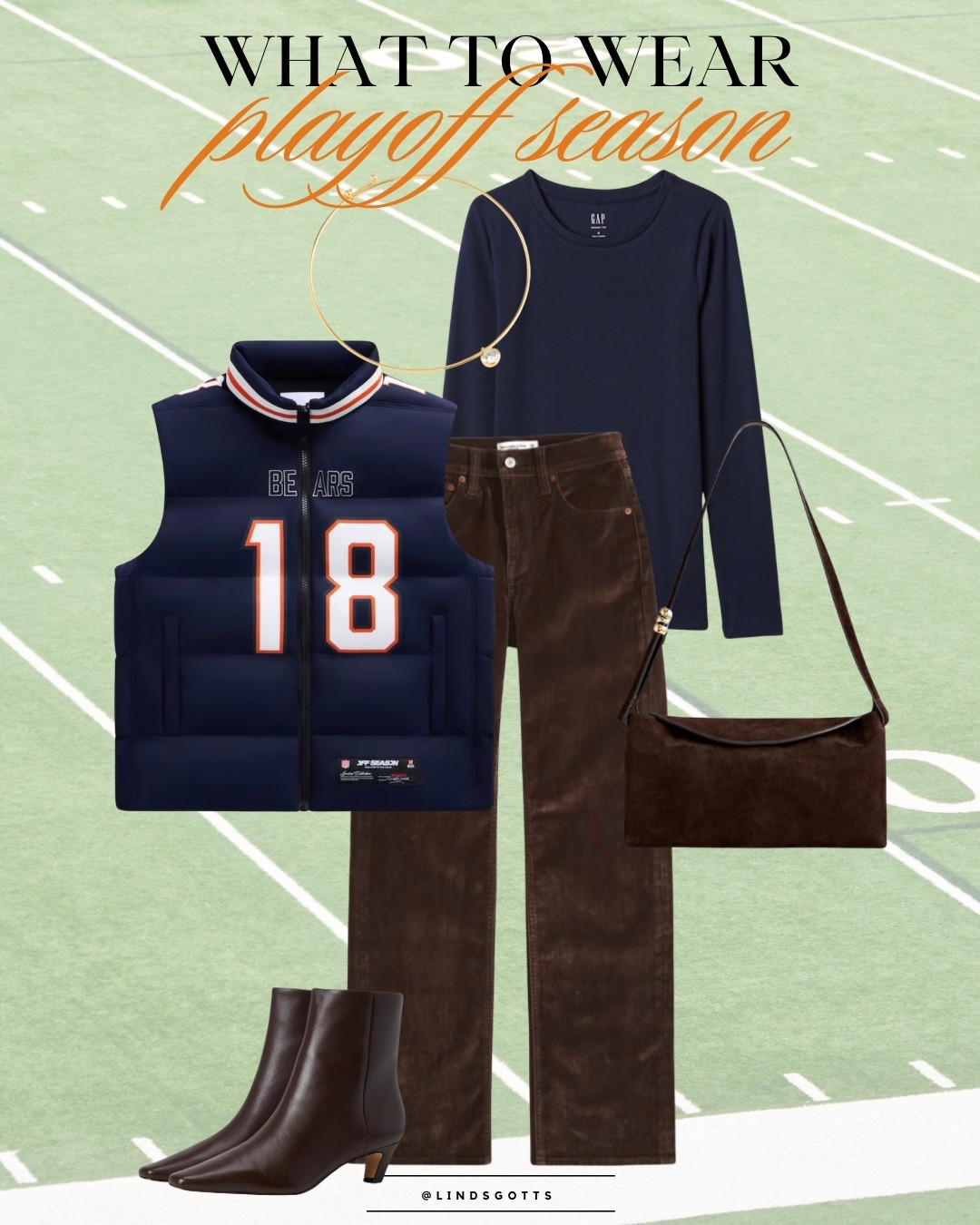 What to Wear: Chicago Bears Playoff Games 

We made it baby! 🐻⬇️



#LTKSeasonal #LTKootd