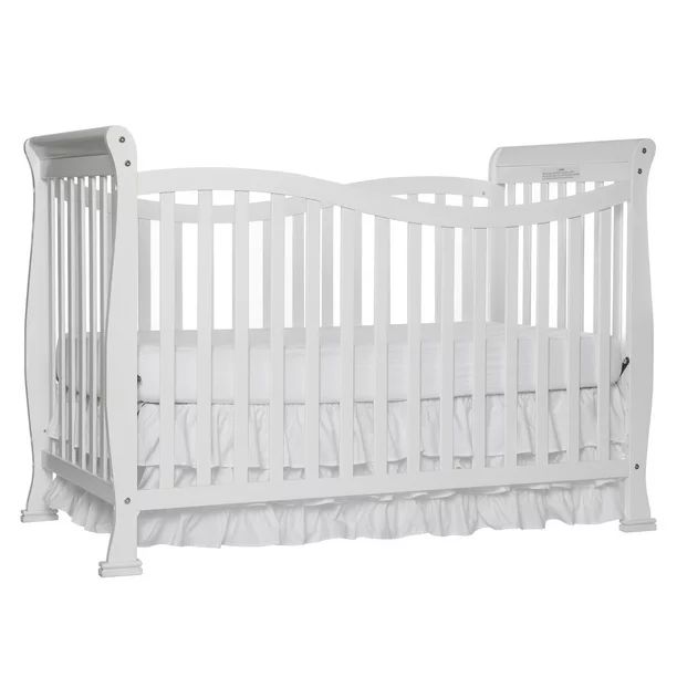 Dream On Me Violet 7-in-1 Convertible Life Style Crib, White | Walmart (US)