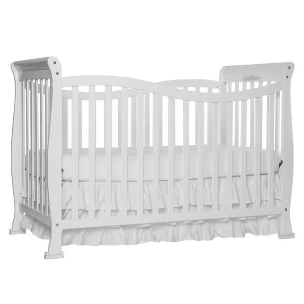 Dream On Me Violet 7-in-1 Convertible Life Style Crib, White | Walmart (US)