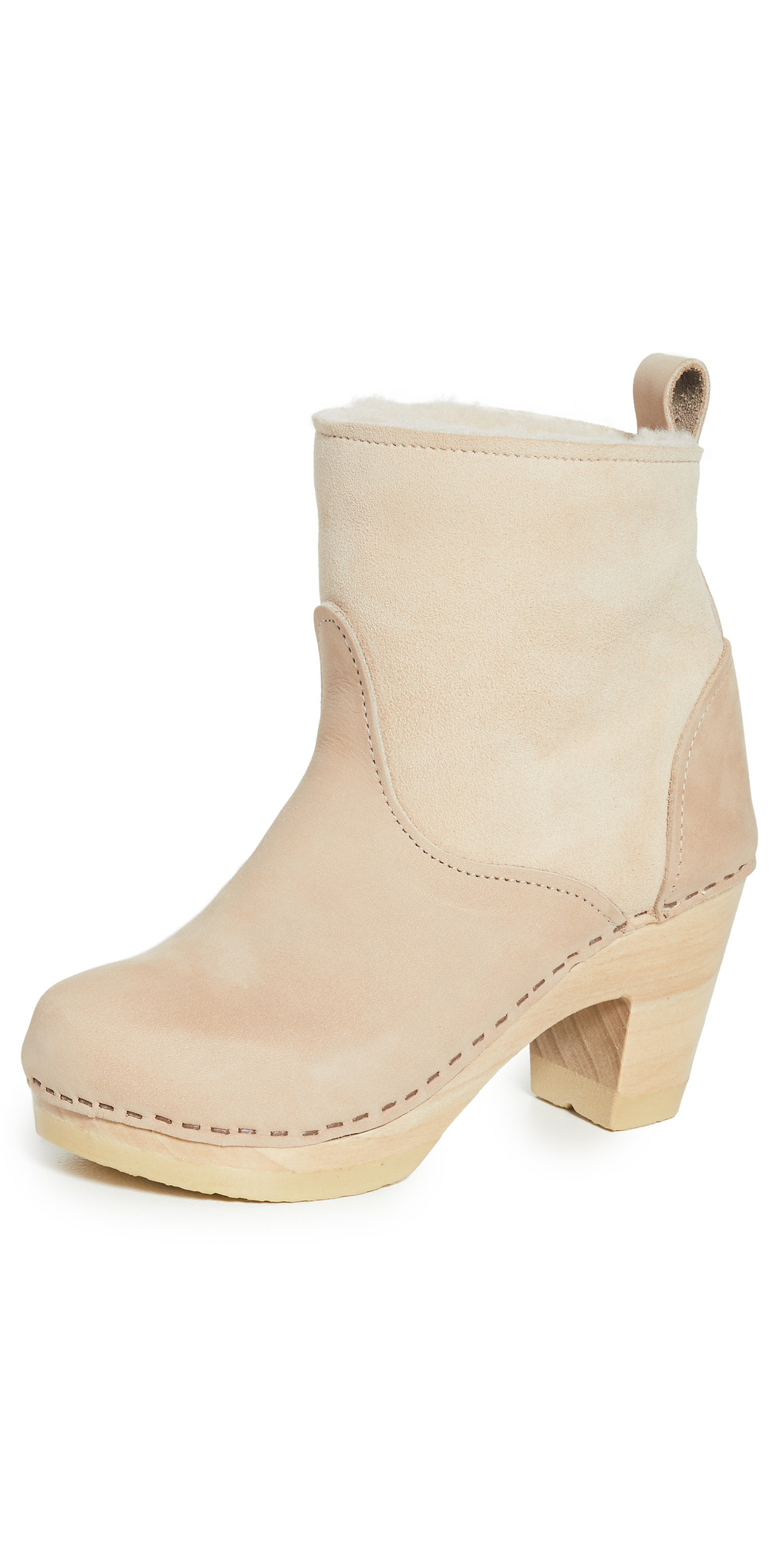 No.6 Pull On Shearling High Heel Booties | Shopbop