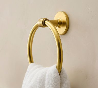 Sansome Towel Ring | Pottery Barn (US)