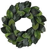 Magnolia Wreath, Faux Magnolia Wreath, Farm House Wreath, Elegant Magnolia Wreath | Amazon (US)
