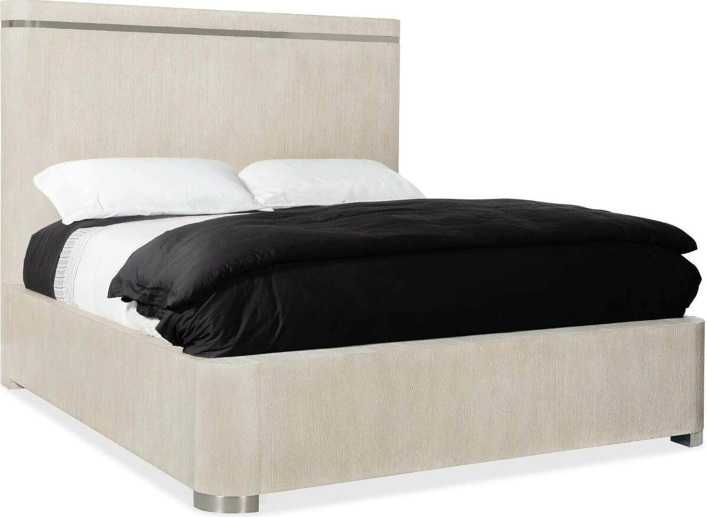 Modern Mood King Panel Bed In Light Brown | 1stopbedrooms