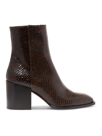 aeydē
				
			
			
			
			
			
				Leandra python-effect leather ankle boots
				£315
			
			
	... | NET-A-PORTER (UK & EU)