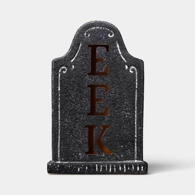 Terra Cotta Tombstone Decorative Sculpture - Hyde and EEK! Boutique™ Black | Target