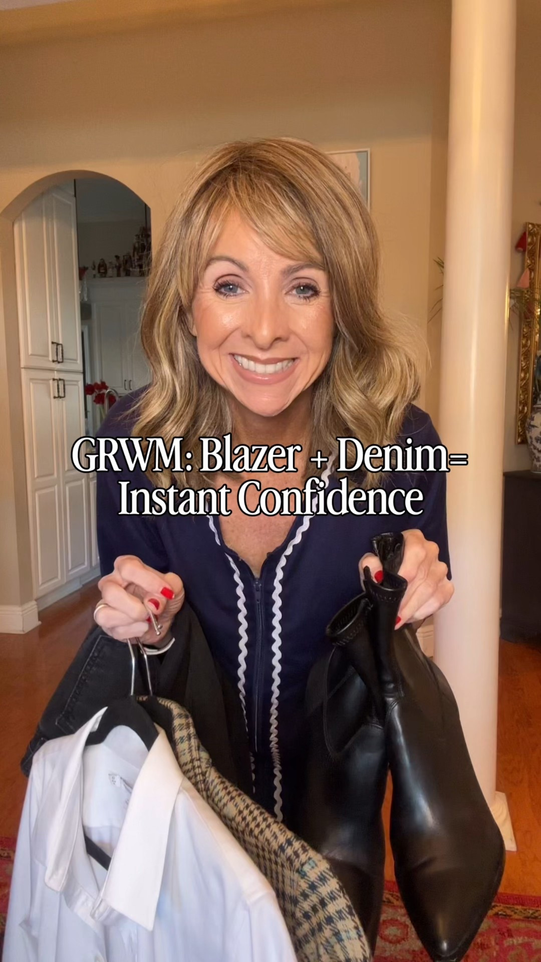 ✨ The ultimate money outfit ✨
Blazer + crisp white shirt + wide-leg denim = polished, timeless, and effortless. This combo never fails when I want to look elevated (without overthinking it). Linking all the pieces — including similar options at different price points — so you can recreate the look too 🤎

LTKover40 #LTKstyle #LTKfall #moneyoutfit #elevatedcasual #classicstyle #wardrobessenti

#LTKgrwm #LTKootd #LTKSaleAlert