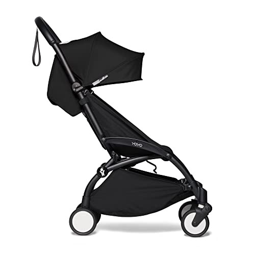 BABYZEN YOYO2 Stroller - Lightweight & Compact - Includes Black Frame, Black Seat Cushion + Matching Canopy - Suitable for Children Up to 48.5 Lbs | Amazon (US)