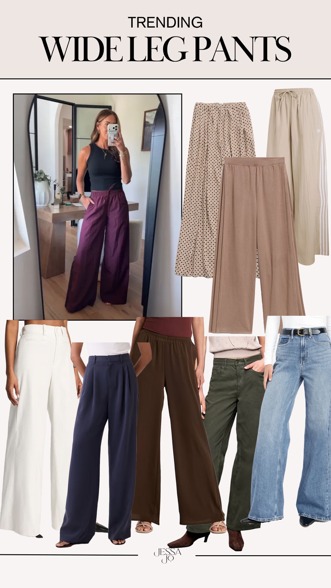 Trending wide leg pants. Fall trends. Summer to fall style. Wide leg jeans. Trendy wide leg pants.

#LTKootd #LTKgrwm #LTKSeasonal