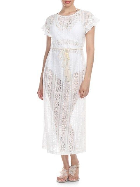 Crochet Mesh Laced Beach Cover-Ups | Saks Fifth Avenue OFF 5TH