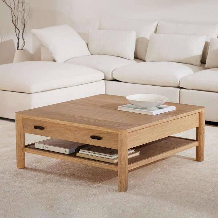 Hargrove Square Coffee Table (42") | West Elm (US)