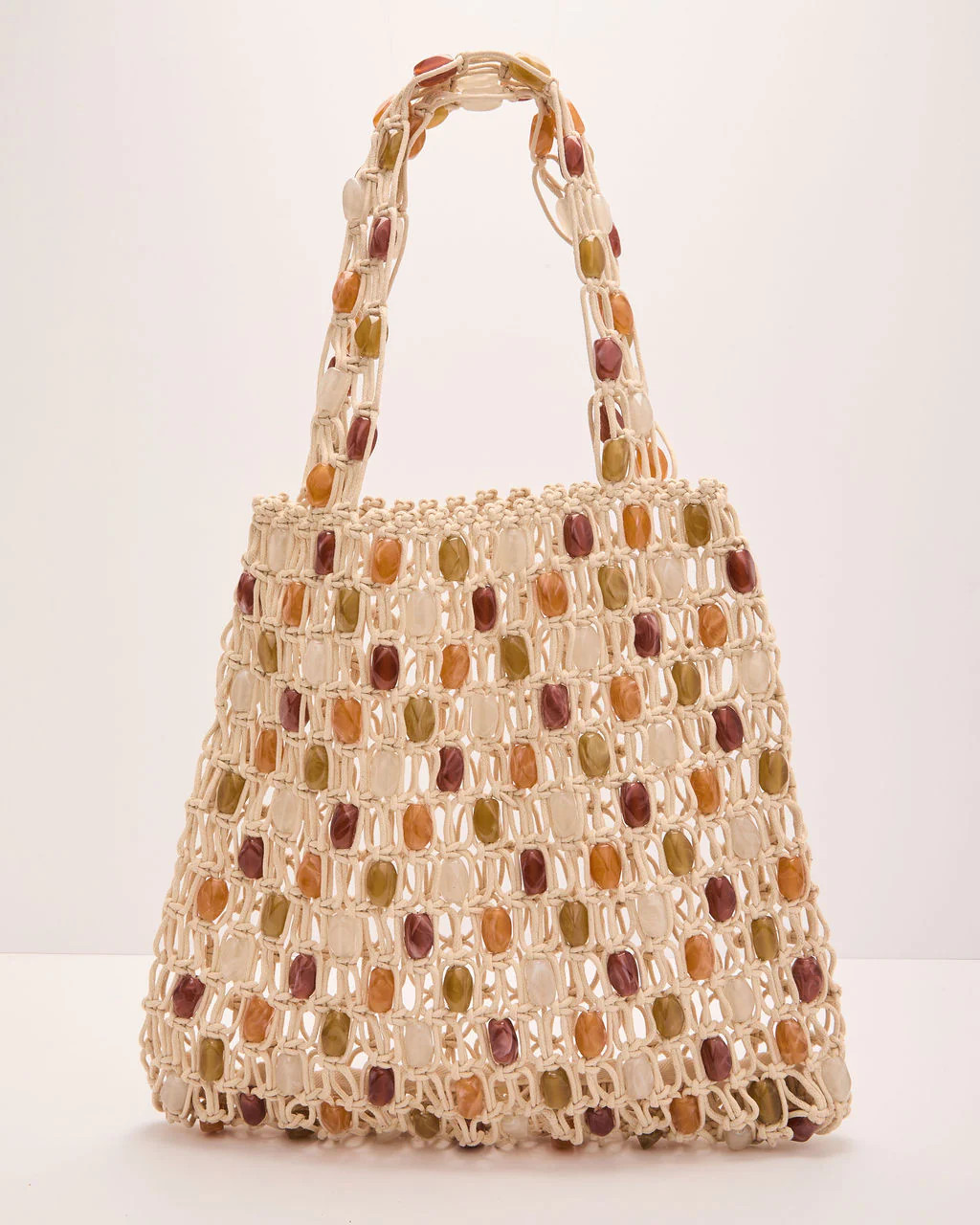 Ninna Beaded Crochet Tote Bag | VICI
