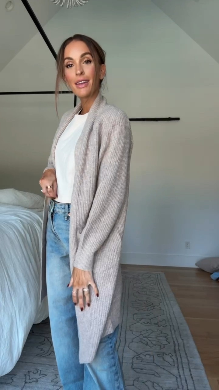 target jeans + cardigan majorly marked down this weekend! 🤍

#LTKFindsUnder50 #LTKSaleAlert