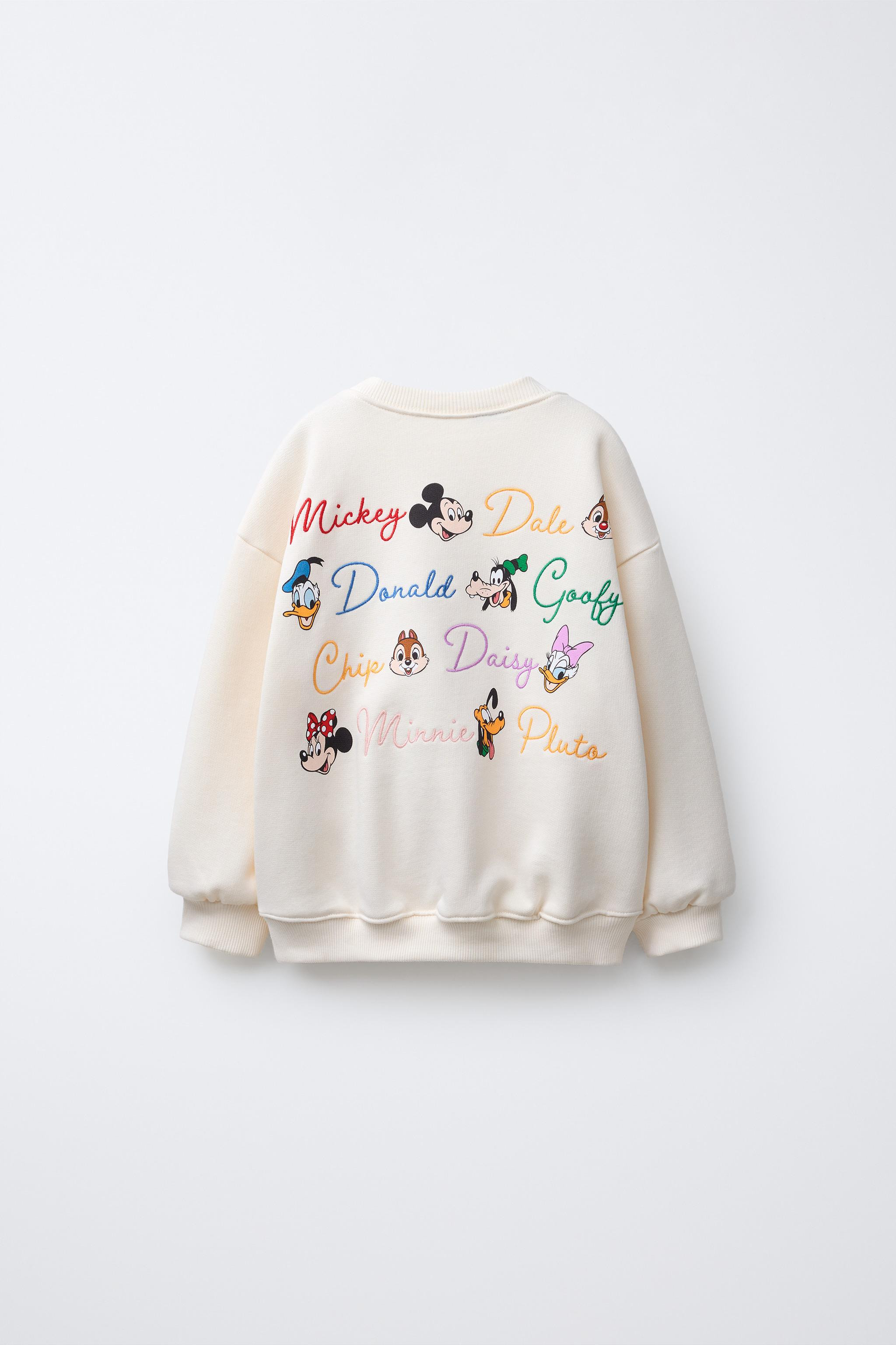 MINNIE MOUSE AND FRIENDS © DISNEY EMBROIDERED SWEATSHIRT | Zara Canada
