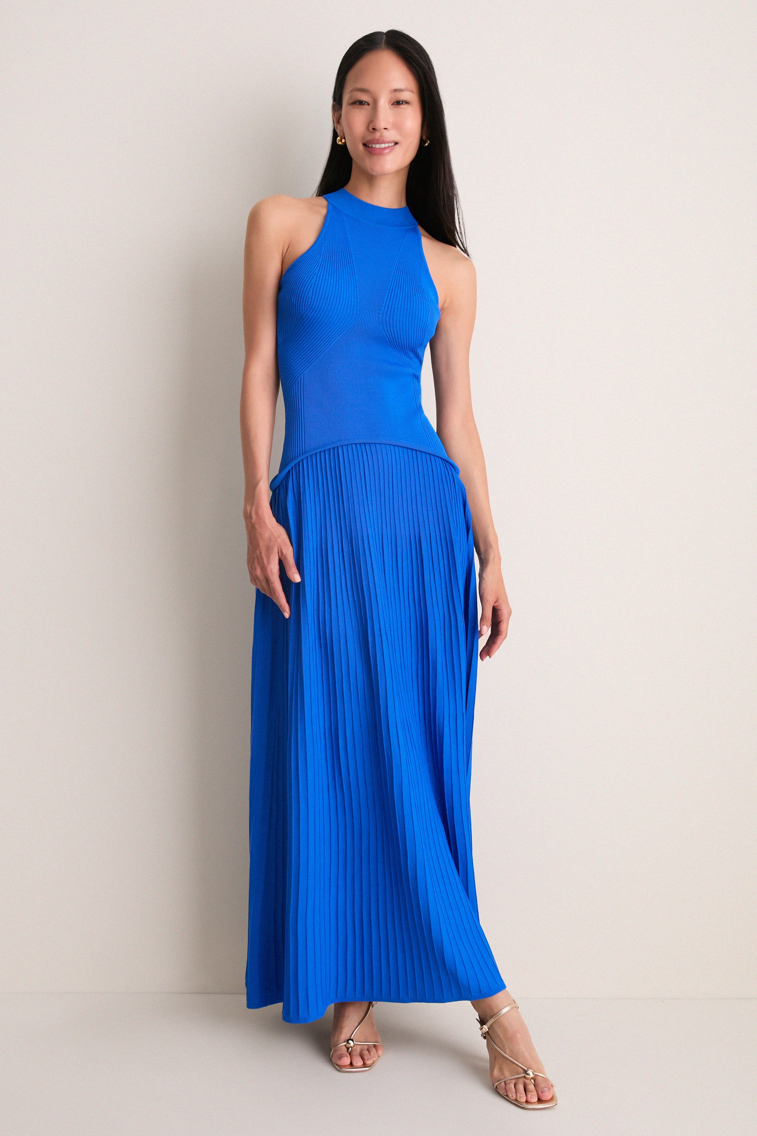 Olympian Blue Isola Maxi Dress | Tuckernuck (US)