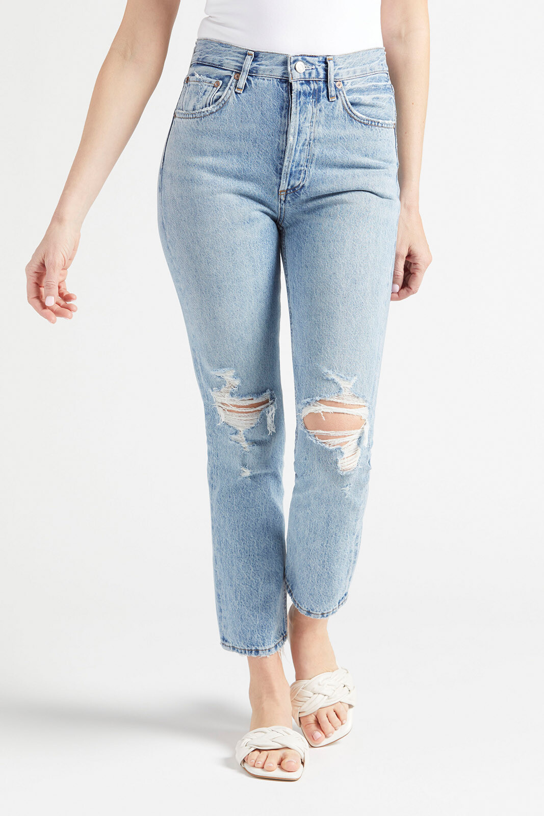 Riley High Rise Straight | Evereve