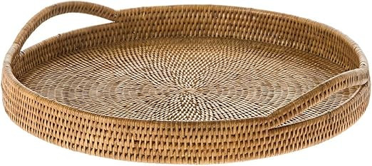 KOUBOO 1020044 La Jolla Serving Tray, Honey Brown | Amazon (US)