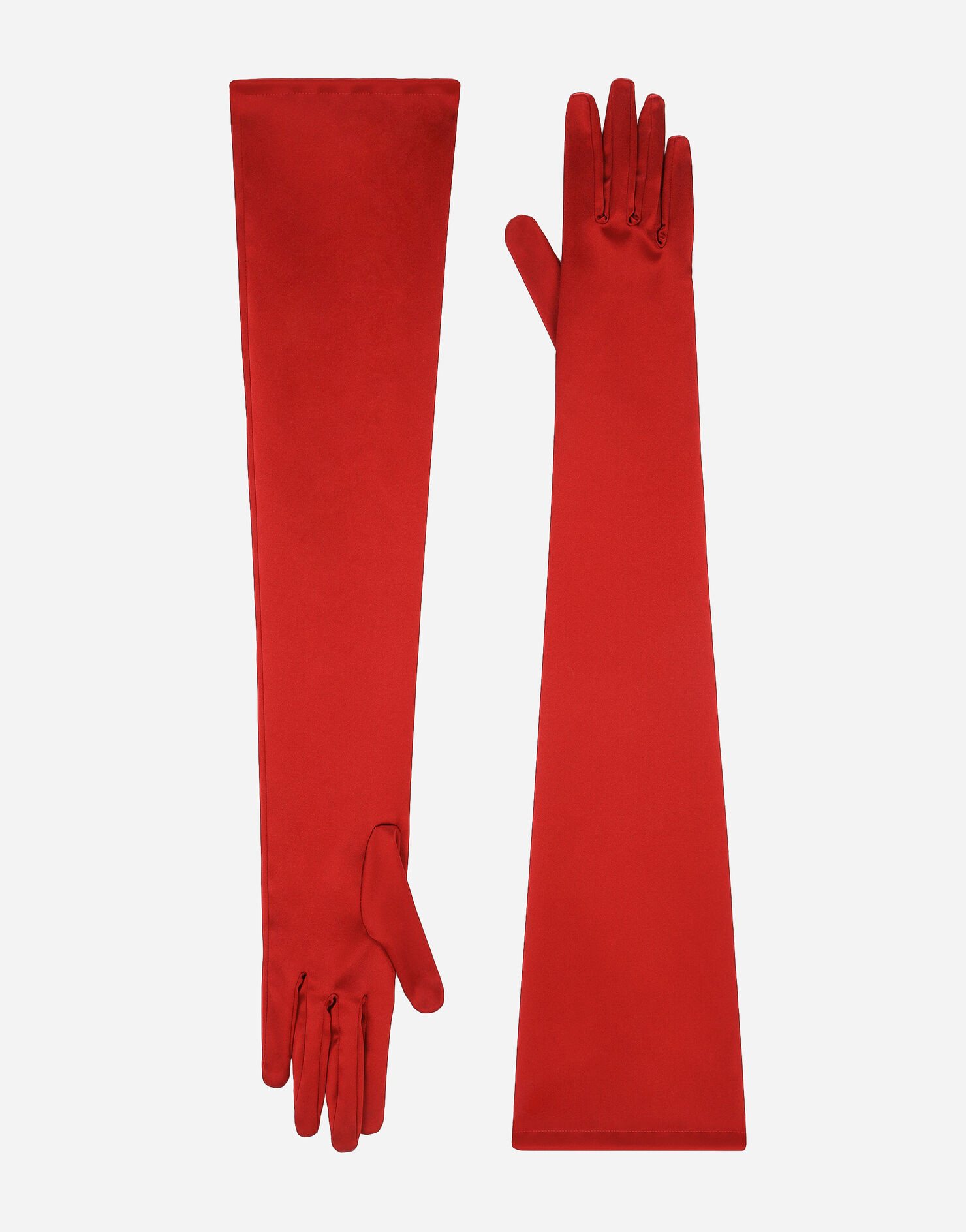 Long satin gloves | Dolce & Gabbana US