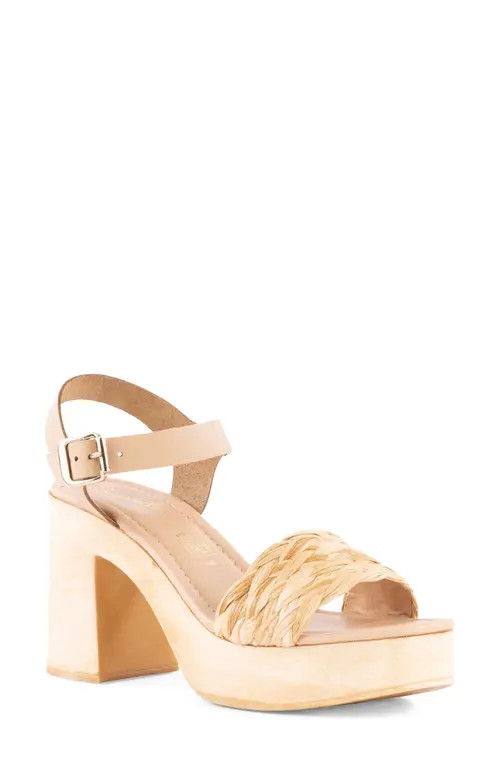 Seychelles Manila Platform Sandal in Natural at Nordstrom, Size 7.5 | Nordstrom