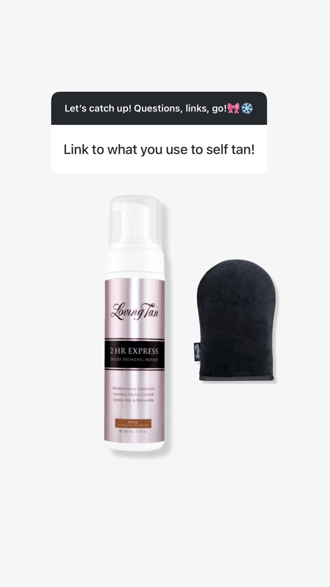 The best self tanner!! The mit is a must for applying!

#LTKselfcare #LTKgrwm