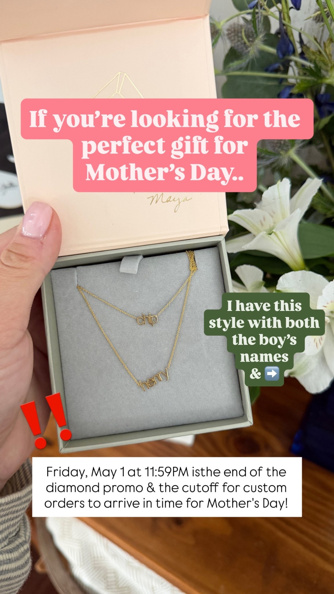 @mayabrenner makes the perfect Mother’s Day gift!!! #ad #sponsored

#LTKmomlife #LTKSaleAlert #LTKMothersDay