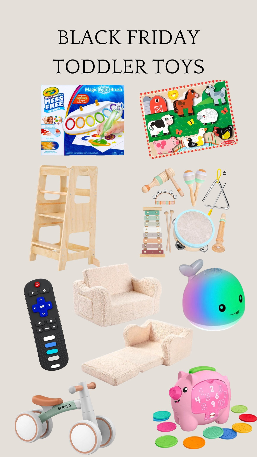 Black Friday Toddler Toys

#LTKGiftGuide #LTKBaby #LTKKids