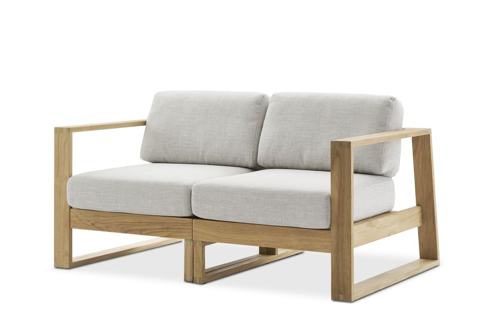 Rio Outdoor Teak LoveseatSale | Castlery US