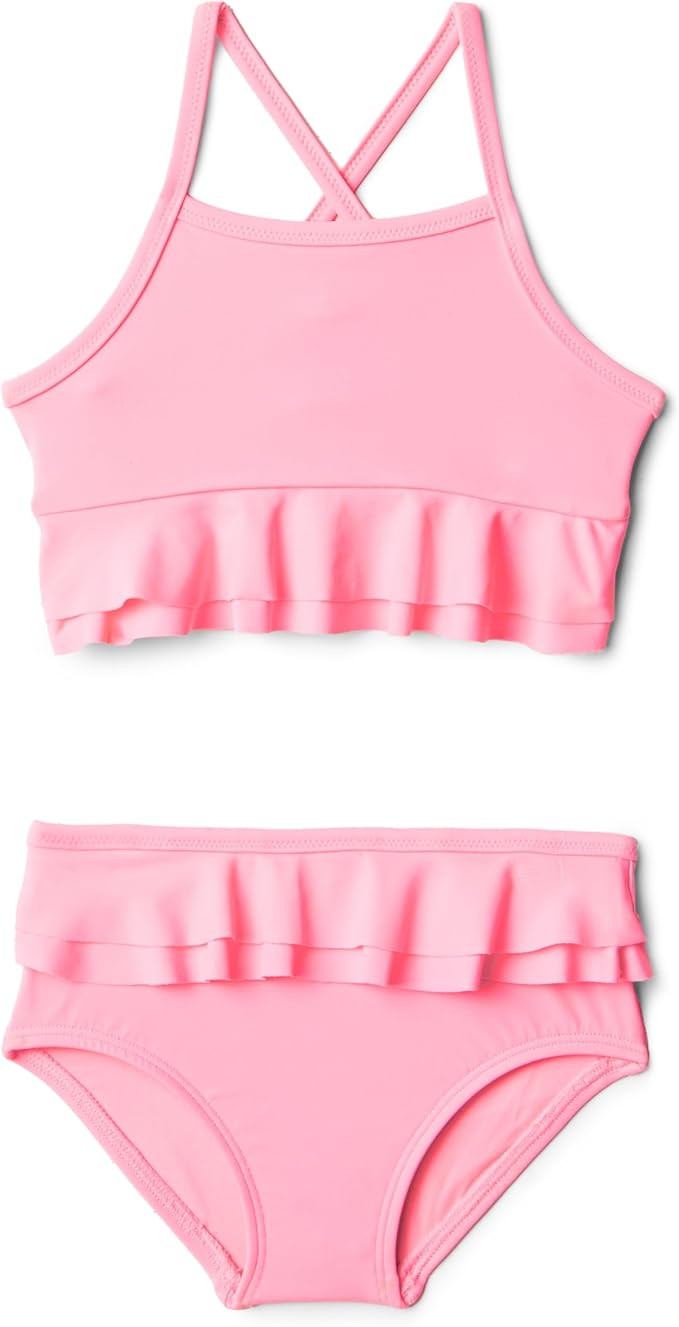 Amazon Essentials x Sofia Grainge Toddlers and Baby Girls' Two-Piece Swimsuit with Crisscross Str... | Amazon (US)