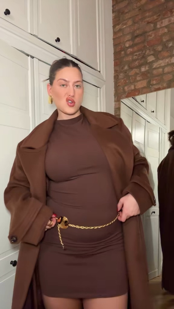 All brown outfit of the night 🤍

#LTKWatchNow #LTKMidsize #LTKStyleTip