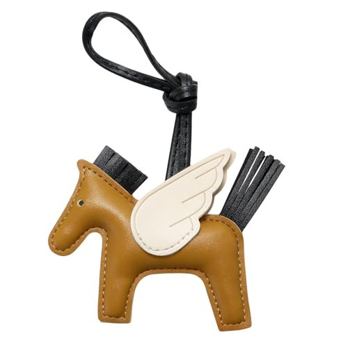 DEVPSISR Horse Purse Charms Women Cute Designer Keychain Leather Bag Charms for Handbags Tote Bag Accessories Charm Trendy(Horse1-Color1) | Amazon (US)