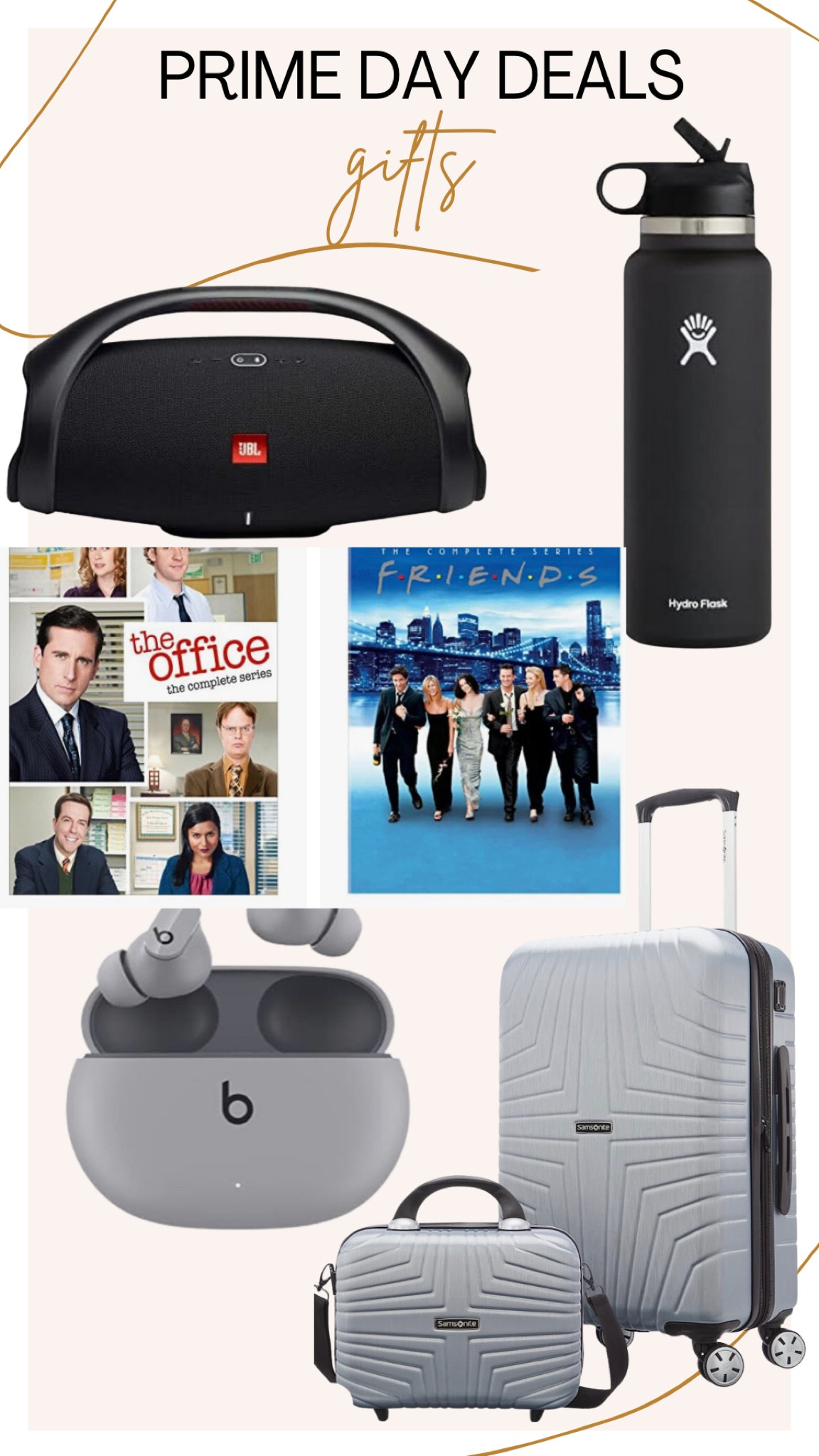 Prime day gift guide. Gifts for anyone! Speakers, tv show sets, hydro flash, beats, luggage 

#LTKsalealert #LTKGiftGuide