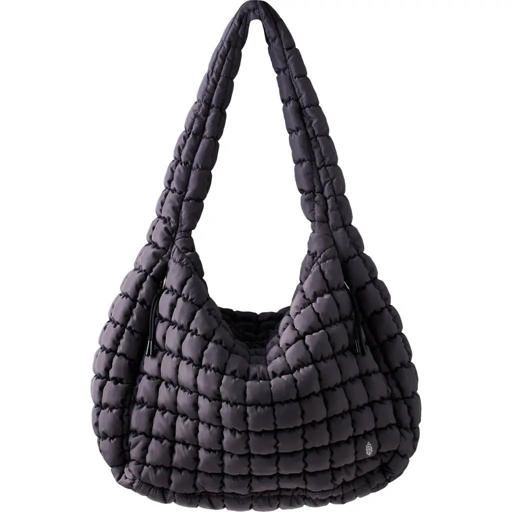 Free People FP Movement Quilted Carryall Bag in Graphite at Nordstrom | Nordstrom