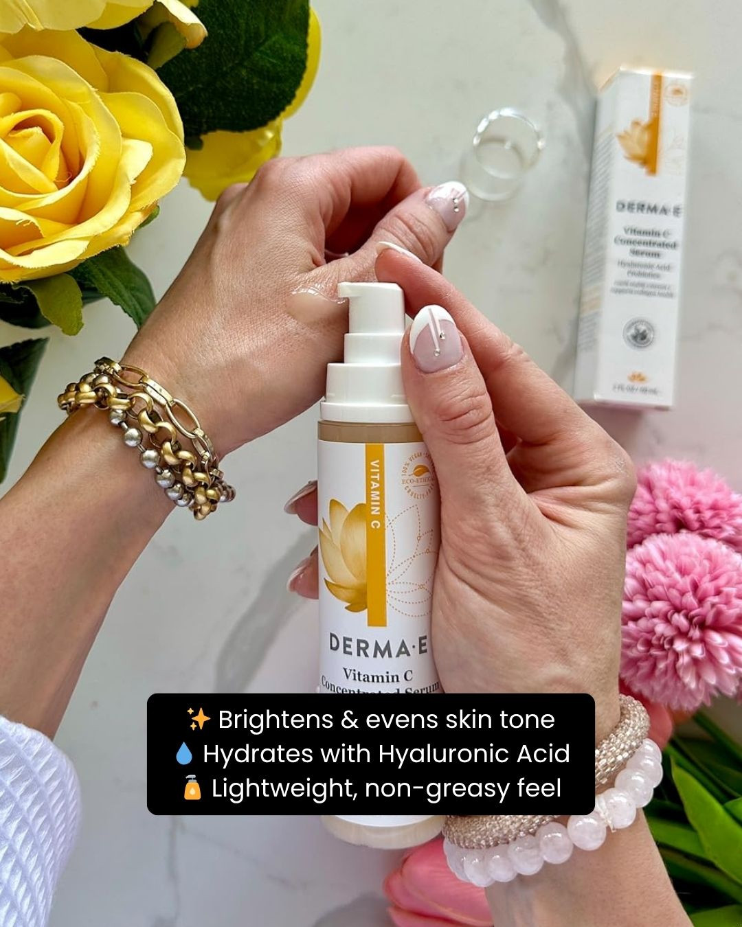 Give your skin a radiant boost ✨🍊 with Derma E Vitamin C Concentrated Serum! Formulated to help brighten the look of skin, improve the appearance of uneven tone, and support a healthy-looking glow, it’s a simple way to elevate your daily skincare routine 💖🌿. Lightweight and easy to layer, it leaves your complexion looking refreshed, smooth, and luminous 👀✨. Trust me, this is one skincare essential you’ll keep reaching for every day 💕

#dermae #vitamincserum #skincareessentials #beautyroutine #radiantskin #glowingskin #skincarelover #beautyfinds #selfcare #healthyskin #glowup #beautygoals #smoothskin #dailyessentials #skincareroutine #beautyinspo #lifestyleupgrade #ltkbeauty #ltkfinds #musthave #brighteningskincare #beautycare #freshfaced #glowfromwithin 

 