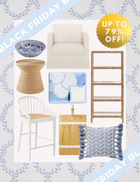 Black Friday deals are live!! Here are some favorite coastal home decor and furniture picks from our favorite brands!! Now save up to 79% OFF plus some sites also have free shipping! 🙌🏻

This rattan bookcase with glass shelves is under $1,000 and I have and love this pillow cover that’s now marked down to just $30! 🤯 And my favorite hydrangea blanket is now 20% OFF! So cozy & makes the perfect gift! 🎁 

#LTKfindsunder100 #LTKCyberWeek #LTKhome