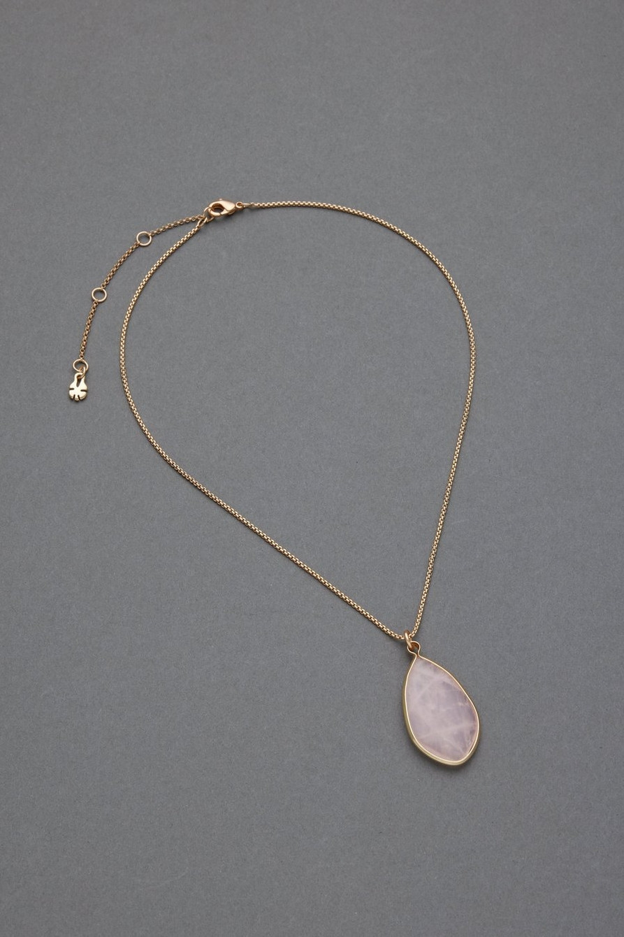 pink stone pendant | Lucky Brand
