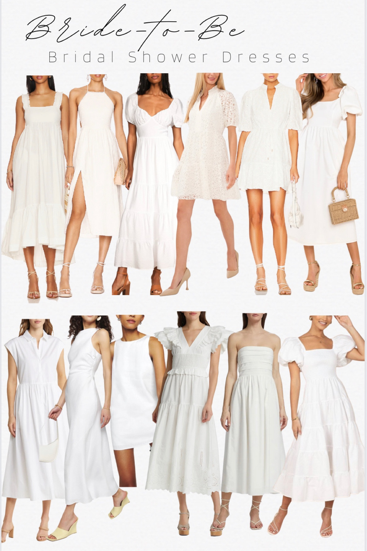 Spring / Summer Bridal Shower Dresses for the Bride

#LTKSeasonal #LTKFind #LTKwedding