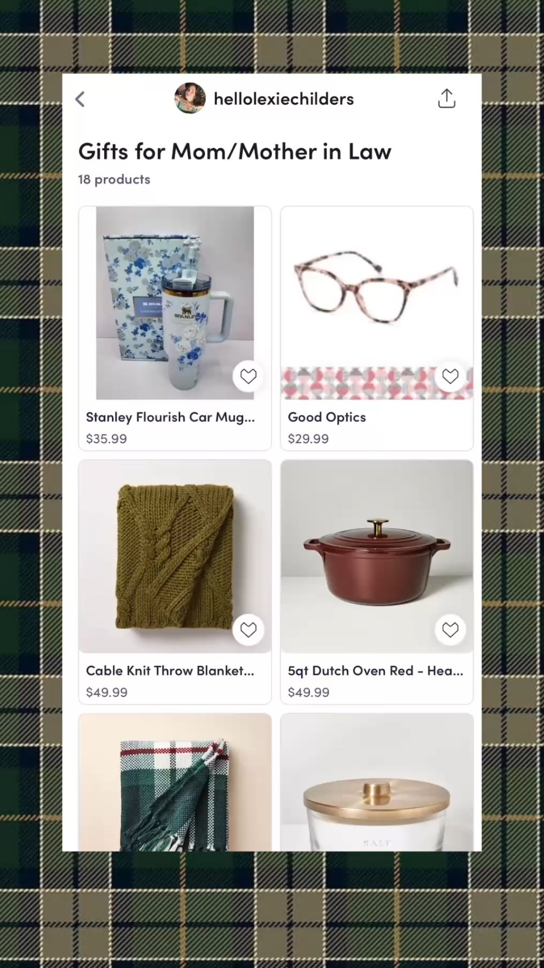 Christmas holiday gift guide for MOM, mother-in-law, Gigi, Grammy

#LTKHoliday #LTKFindsUnder100 #LTKGiftGuide