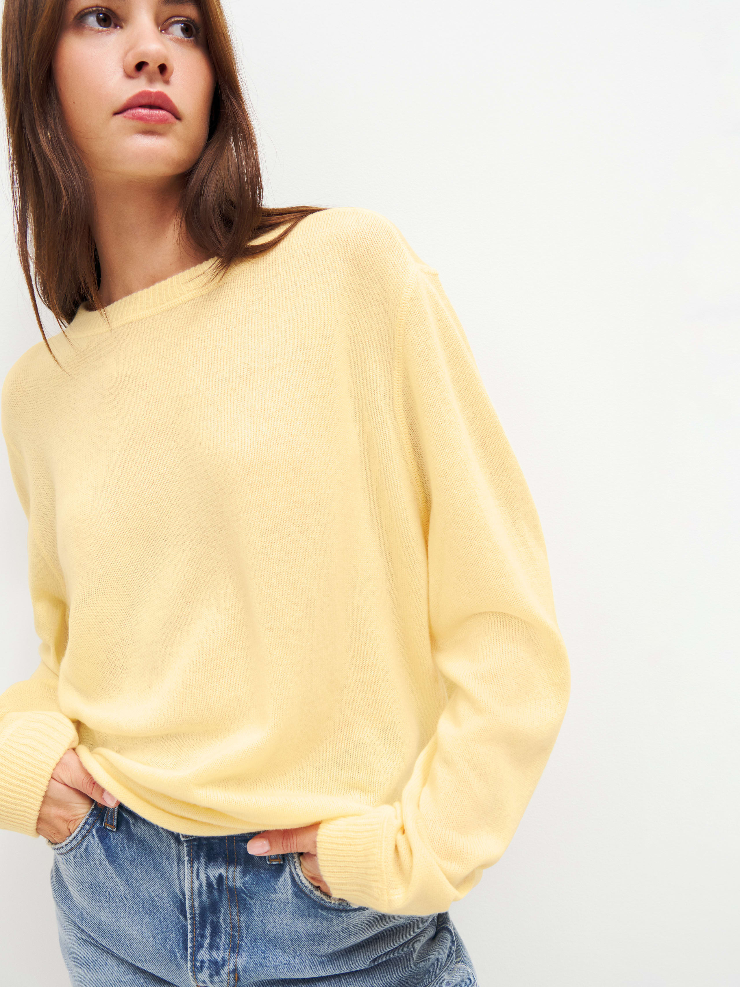 Cashmere Boyfriend Sweater | Reformation (Global)