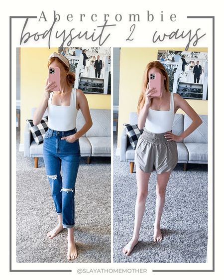 Abercrombie bodysuit outfits favorites -

Left: wearing size 23 in curve love jeans and XXS in white bodysuit 

Right: wearing size XS in shorts and XXS in white bodysuit (same bodysuit in both pictures)

Abercrombie jeans, Abercrombie bodysuits, petite jeans, petite style, petite fashion, petite outfits, white bodysuits

 💕Follow for more daily deals, cleaning + organization, and petite style inspiration 💕#LTKFind #LTKunder100

#LTKfindsunder50 #LTKMostLoved #LTKsalealert