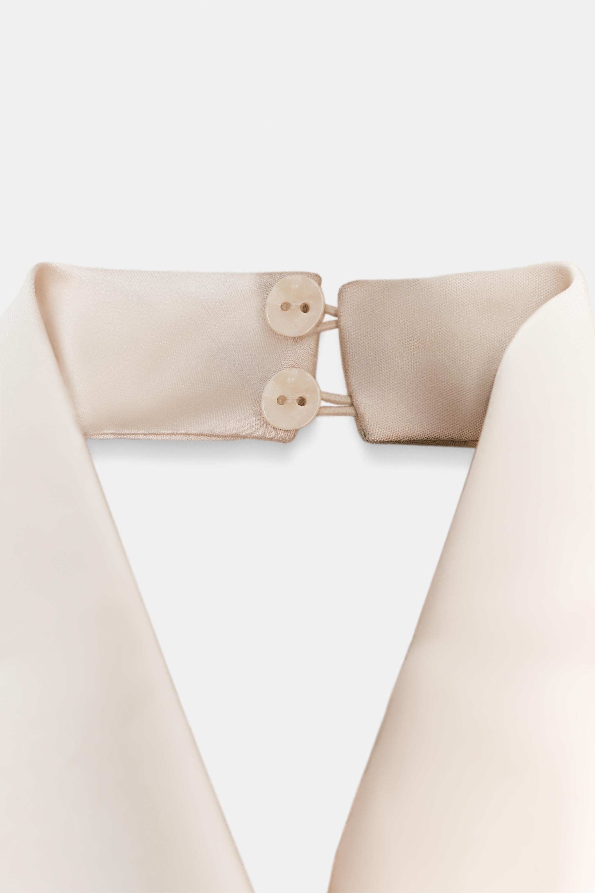 SATIN HALTER TOP | Zara UK