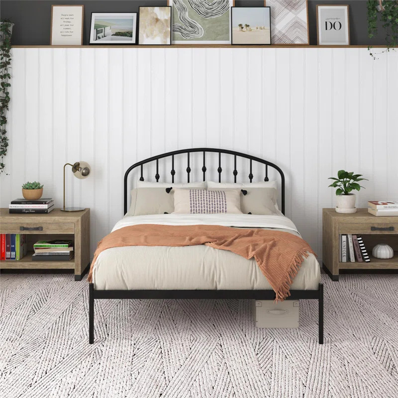 Marianna Metal Platform Bed | Wayfair North America