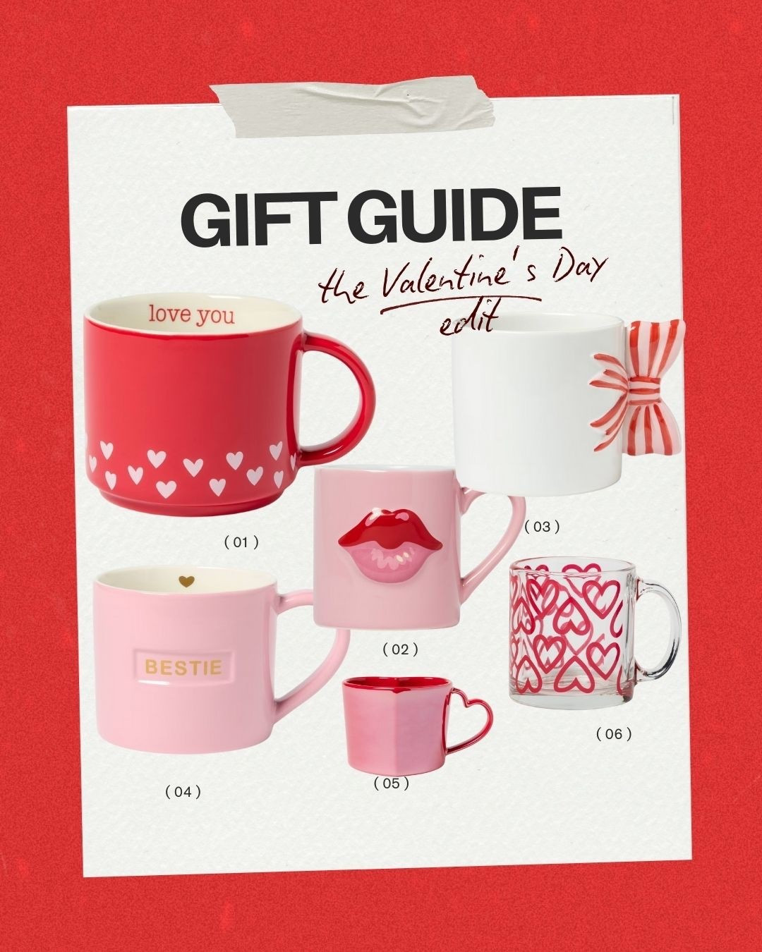 Affordable Valentine’s Day finds from Target! These mugs are on sale for $4. Soooo adorable. The perfect Valentine’s Day gift. 

Everyone loves coffee or tea!

@Target 




#LTKfoodie #LTKValentine #LTKHome